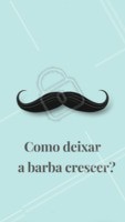 Primeiro passo é parar de se barbear, e depois deixar crescer no formato certo. Venha arrumar a sua barba! Aproveite para agendar o seu horário. #barbeiro #ahazouapp #horario