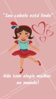Amoooo! Tudo de bom 💃 #cabelo #ahazoucabelo #frases #frasemotivacional