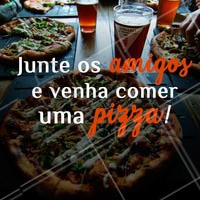 Nossas pizzas são uma delíciaaaa! 🍕 #pizza #pizzaria #ahazouapp #amigos #food