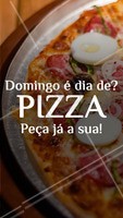 🍕 Peça já a sua! ☎️ XXXXXX #pizza #pizzaria #ahazouapp #delivery