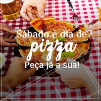 🍕 Peça já a sua! ☎️ XXXXXX #pizza #pizzaria #ahazouapp #delivery