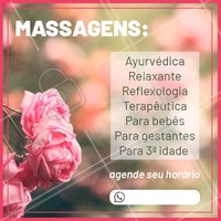Agende já a massagem ideal para você! #massagem #terapialternativa #ahazouapp #ahazousaude #bemestar #relax