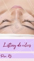 O Lifting de Cílios é indicado para pessoas que desejam um olhar de boneca todos os dias. Para isso, é aplicado um produto especial que modifica temporariamente a estrutura do fio, sendo moldado através de uso de bigudin e criando a curvatura indicada para o tamanho dos cílios. O resultado dura em torno de 30 dias. Agende seu horário e venha conhecer! #cilios #liftingdecilios #lifting #ahazouapp #beleza #mulheres