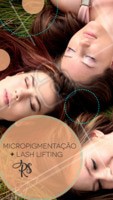 Que tal esse combo incrível? Agende seu horário! #micropigmentaçao #extensaodecilios #ahazou #sobrancelha #cilios