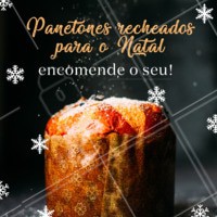O Natal está chegando e a gente já pensa logo em comer panetones deliciosos! Além de ser um ótimo presente, né? Encomende o seu com a gente ☎️ XXXXXX #panetones #natal #ahazouapp #doces