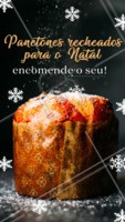 O Natal está chegando e a gente já pensa logo em comer panetones deliciosos! Além de ser um ótimo presente, né? Encomende o seu com a gente ☎️ XXXXXX #panetones #natal #ahazouapp #doces