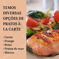 Venha experimentar! #alacarte #restaurante #ahazouapp #food