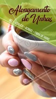 Quer unhas longas e lindas? Olha só quantas opções de alongamento para você escolher! 💅 #alongamentodeunha #ahazou #unha #manicure