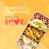 Nossas marmitas são feitas com muito amor e carinho, para sua alimentação ser completa de verdade!
#gastronomia #ahazougastronomia #saude