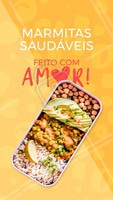 Nossas marmitas são feitas com muito amor e carinho, para sua alimentação ser completa de verdade!
#gastronomia #ahazougastronomia #saude