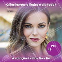 Aproveite essa promoção! Agende seu horário. #ciliosfioafio #ahazou #alongamentodecilios