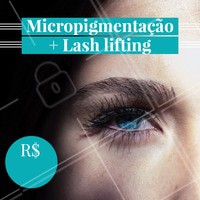 Aproveite essa promoção! Agende seu horário. #micropigmentação #ahazou #lashlifting