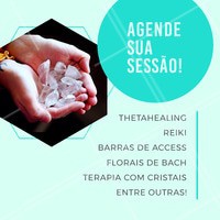 Experimente! Cuide-se! Temos diversas terapias naturais e alternativas para você. Agende sua sessão ☎️ XXXXXX #terapiasalternativas #terapiasnaturais #ahazouapp #saude #bemestar #terapias #energia