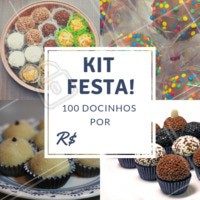 Peça já o seu! ☎️ XXXXXX #kitfesta #ahazou #doces #salgados