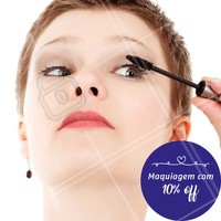 Aproveite esse desconto e agende o horário da sua make! 💄 #maquiagem #ahazou #makeup