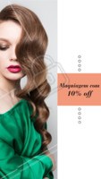 Aproveite esse desconto e agende o horário da sua make! 💄 #maquiagem #ahazou #makeup