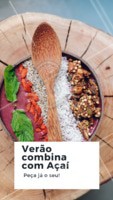 Verão pede um açaí, né? 😎 #verao #acai #ahazouapp #calor