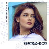 Você merece cabelos lindos, saudáveis e hidratados por um precinho especial! Aproveite. #hidrataçao #cabelo #ahazou #escova