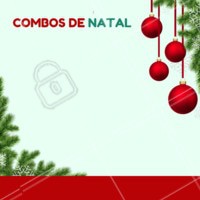 O Natal está se aproximando! E eu preparei combos especiais para você ficar linda e arrasar. Confira nossos combos natalinos. #natal #ahazou #beleza