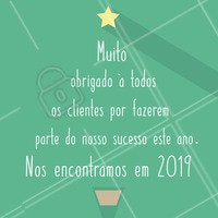Que 2019 seja um ano de sucesso e conquistas como 2018 foi!
#anonovo #ahazou #reveillon #salaodebeleza