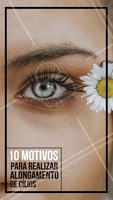 1- Diga adeus ao rímel
2- Cílios postiços nunca mais
3- Realce sua beleza natural
4- Economize tempo no dia a dia
5- Deixe sua autoestima nas nuvens
6- Acorde pronta todos os dias
7- Dê uma levantada no seu olhar
8- Disfarça imperfeições e falhas
9- Valorize ainda mais a maquiagem
10- Prepare-se para os elogios Está esperando o que para agendar seu horário? #cilios #alongamentodecilios #ahazouapp #beleza #mulheres