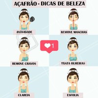 E você, já conhecia os benefícios do açafrão pra pele? Conta pra gente!
#natural #beleza #ahazou #ficaadica