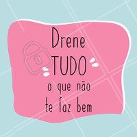 Se existe melhor lema de vida, a gente desconhece! hahaha
#drenagem #esteticacorporal #ahazou