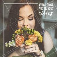 Algo que sempre queremos e desejamos... Vida longa aos nossos cílios! Eles são tudo no nosso visual.
Quem já experimentou sabe o poder de um alongamento! ❤ #lashes #cilios #ahazouapp #beleza #mulheres