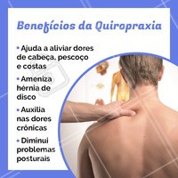 Venha cuidar da sua saúde! Agende o seu horário. #quiropraxia #ahazou #costas #postura #saude