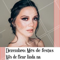 Não perca tempo! Vem arrasar nas festas de fim de ano! #dezembro #ahazou #beleza