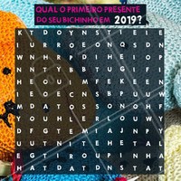 Seu pet merece entrar o ano com um presentinho novo, não acha?!
#pet #ahazou #2019 #cacapalavras