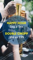 Faça seu happy hour aqui com seus amigos e tenham double chopp até às 19h! #happyhour #bar #chopp #ahazougastronomia #beer #doublechopp
