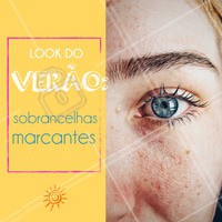 Isso sim que é tendência de Verão! ☀️😍
#verao #ahazou #beleza #designdesobrancelha #sobrancelha