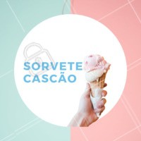Escolha os sabores, a cobertura, os toppings, e aproveite o seu cascão! 🍦 #sorveteria #cascao #ahazou #sorvete #amosorvete