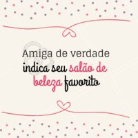 Compartilhe com suas amigas seu salão favorito! 😉 #salaodebeleza #ahazou #cabelo