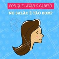 Ahhh que delícia essa sensação de ser cuidado e mimado! Agende seu horário e venha curtir nossos mimos 😍 #salaodebeleza #ahazou #cabelo