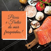 Temos diversas opções de peixes e frutos do mar totalmente frescos para você. Faça já o seu pedido! #peixes #frutosdomar #ahazou #ahazougastronomia #seafood #fish