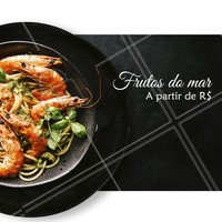 Temos diversas opções de peixes e frutos do mar totalmente frescos para você. Faça já o seu pedido! #peixes #frutosdomar #ahazou #ahazougastronomia #seafood #fish