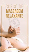 Para saber mais sobre o nosso curso de massagem relaxante, entre em contato pelo nosso telefone XXXXXX #curso #massagemrelaxante #ahazou #massagem #saude #bemestar