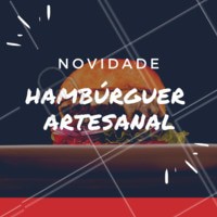 Você vai querer devorá-lo! 🍔 #hamburguer #hamburgueria #ahazou #loucosporhamburguer #burger #hamburguerartesanal