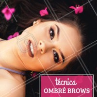 Essa técnica tem feito sucesso por trazer um efeito muito natural para as sobrancelhas, destacando o desenho natural! O início da sobrancelha fica mais leve e o resto mais marcante, assim como nossas sobrancelhas naturais. #sobrancelha #ahazou #ombrebrows #designdesobrancelha