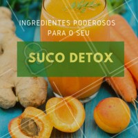🔸 Folhas: as de cor verde mais escuro são as mais indicadas – espinafre, couve, rúcula, agrião, salsinha;
🔸 Frutas doces: ótimas para adoçar naturalmente o suco – maçã, ameixa seca, damasco seco, melão, banana, pêssego;
🔸 Frutas vermelhas: ricas em antioxidantes, são ótimas para a pele – morango, amora, cereja, framboesa;
🔸 Legumes: principalmente o pepino, que é diurético e tem a casca rica em fibras. Abóbora e aipo também são boas pedidas;
🔸 Raízes: acrescentam fibras e vitaminas – cenoura, beterraba, inhame, batata-doce;
🔸 Gengibre: é digestivo e acelera o metabolismo;
🔸 Brotos: de feijão ou alfafa, eliminam toxinas e auxiliam a digestão;
🔸 Sementes: de chia ou linhaça, são ricas em fibras e Ômega 3 e ajudam na sensação de saciedade.
#sucosfuncionais #sucodetox #ahazou #saude #estetica #detox #dieta