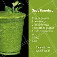 🥒🍎🍋 Faça você mesmo e conte pra gente o que achou 😍 #sucosfuncionais #sucodetox #ahazou #saude #estetica #detox #dieta