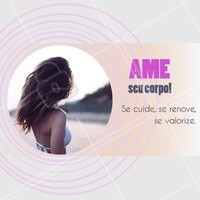 Um corpo saudável é um corpo bem cuidado!
Seu corpo. Sua obra de arte.
#ahazou #estetica #cuidados