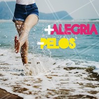 ❤❤❤ Sinta a alegria de viver sem pelos!
#ahazou #depilacao #alegria