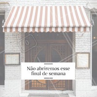 Fique atento aos nossos horários de funcionamento ⏰ #horario #funcionamento #ahazou #comunicado