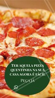 Eu ouvi pizza quentinha??? 🍕 Peça já a sua! #pizza #pizzaria #ahazou #delivery #delicia