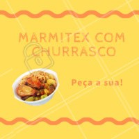 Hora do almoço chegando e por aqui já está tudo pronto só esperando seu pedido! Peça aquele marmitex caprichado com churrasco, e deixe seu almoço ainda mais gostoso.
🕚 Almoço das XXh às XXh
#restaurantes #marmitex #ahazou #churrasco #almoco