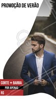 Aproveite essa promoção e curta o Verão no estilo! #verao #ahazou #barbearia #barba