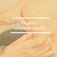 A Massoterapia é a definição de um conjunto de técnicas de massagens com intuito estético ou terapêutico, que pode agir no corpo todo ou em partes específicas. Essas técnicas proporcionam equilíbrio mental e físico, além de outros diversos benefícios para a sua saúde. 💆💆♂️ #massagem #massoterapia #ahazou #tratamentos